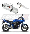 DOMINATOR Ovális kipufogó dob, amely illeszkedik a Suzuki GSF 650 BANDIT N / S 2005 - 2006 motorkerékpárhoz 6