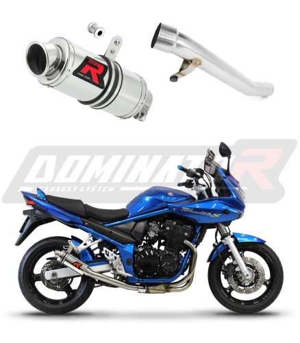 exhaust muffler DOMINATOR GP1 fits the motorcycle Suzuki GSF 650 BANDIT N / S 2005   2006 6