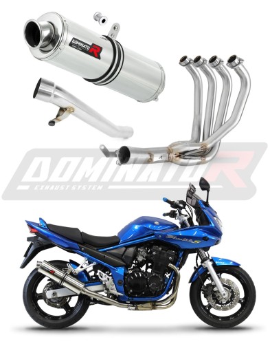 komplett DOMINATOR kipufogórendszer kerek hangtompítóval Teljes Rendszer Suzuki GSF 650 BANDIT N / S 2005 - 2006 motorkerékpárhoz 6