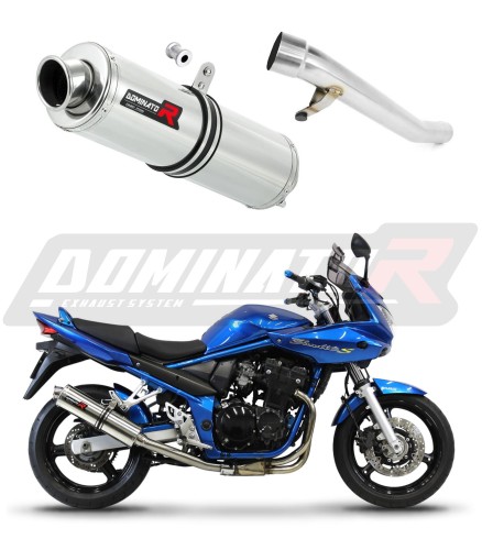 DOMINATOR kerek kipufogó dob Suzuki GSF 650 BANDIT N / S 2005 - 2006 motorkerékpárhoz 6