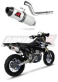 exhaust muffler DOMINATOR MX2 fits the motorcycle Suzuki DRZ 400 SM S  7