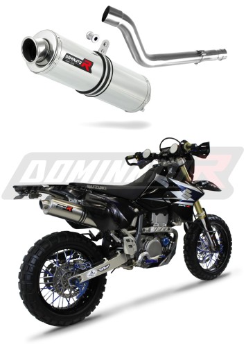 exhaust muffler DOMINATOR ROUND fits the motorcycle Suzuki DRZ 400 SM S  7