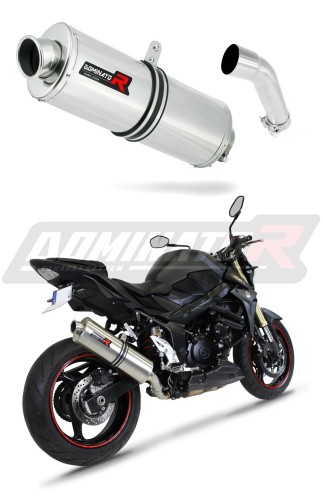 DOMINATOR Ovális kipufogó dob Suzuki GSR 750 2011 - 2016 motorkerékpárhoz 6