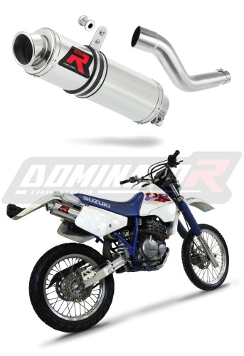 exhaust muffler DOMINATOR ROUND fits the motorcycle DR 350 1990   1999 6