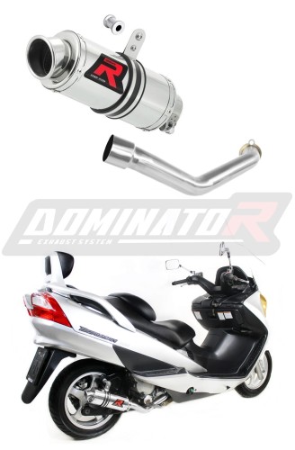 exhaust muffler DOMINATOR GP1 fits the motorcycle Suzuki BURGMAN 400 2003   2006 5