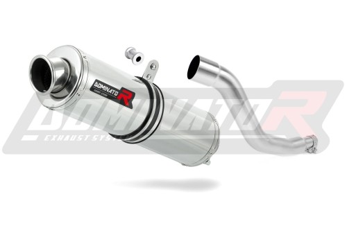 DOMINATOR kerek kipufogó dob Suzuki DR 125 motorkerékpárhoz 3