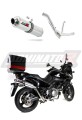 exhaust muffler DOMINATOR ROUND fits the motorcycle Suzuki DL 650 V Strom / XT 2012   2016 5