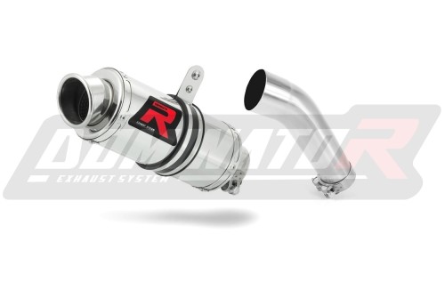 exhaust muffler DOMINATOR GP1 fits the motorcycle Suzuki SV 650 S 2003   2015 6