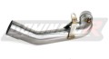 decat mid muffler DOMINATOR Mid Pipe fits the motorcycle GSX 1300 B KING 2007   2012 6