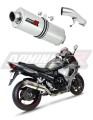 DOMINATOR Ovális kipufogó dob, amely illeszkedik a Suzuki GSX 1250 FA 2010 - 2016 motorkerékpárhoz 6