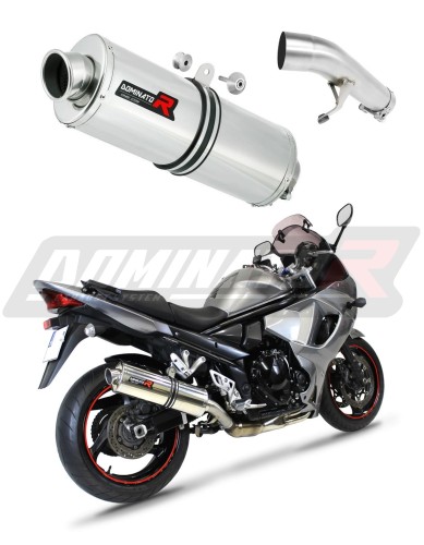 DOMINATOR Ovális kipufogó dob, amely illeszkedik a Suzuki GSX 1250 FA 2010 - 2016 motorkerékpárhoz 6