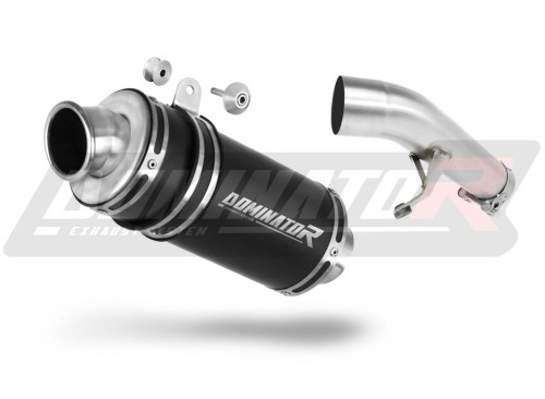 DOMINATOR GP1 FEKETE kipufogó dob Suzuki GSX 1250 FA 2010 - 2016 motorkerékpárhoz illő 3