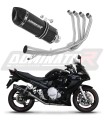 complete exhaust system with muffler DOMINATOR Full System HP1 BLACK fits the motorcycle Suzuki GSX 1250 FA 2010   2016