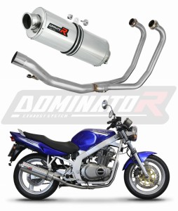 Suzuki GS 500F 2004 - 2014 Teljes rendszer Leömlő Kipufogó OV dob + dB killer medium