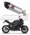 exhaust muffler DOMINATOR HP8 fits the motorcycle Suzuki GSX S 1000 / F 2015   2020 6