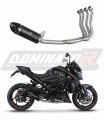 complete exhaust system with muffler DOMINATOR Full System HP8 BLACK fits the motorcycle Suzuki GSX S 1000 / F 2015   2020 6