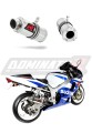 exhaust muffler DOMINATOR GP1 fits the motorcycle Suzuki GSXR 750 K1 K5 2001   2005 5