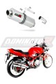 DOMINATOR OVAL kipufogó dob Suzuki GSF BANDIT 400 1991 - 1995 motorkerékpárhoz 7