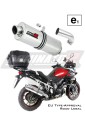 exhaust muffler DOMINATOR homologated road legal oval fits the motorcycle DL 1000 V STROM 2014   2016 5