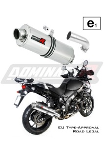DL 1000 V-STROM Homológ OVAL hangtompító 2017 - 2020
