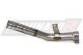 decat mid muffler DOMINATOR Mid Pipe fits the motorcycle GSXR 750 L1 L7 2011   2017 10