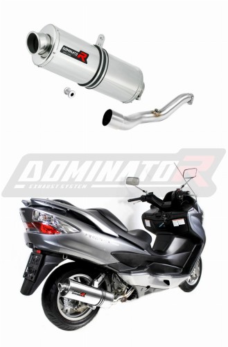 DOMINATOR Ovális kipufogó dob Suzuki BURGMAN 400 2007 - 2016 motorkerékpárhoz 6