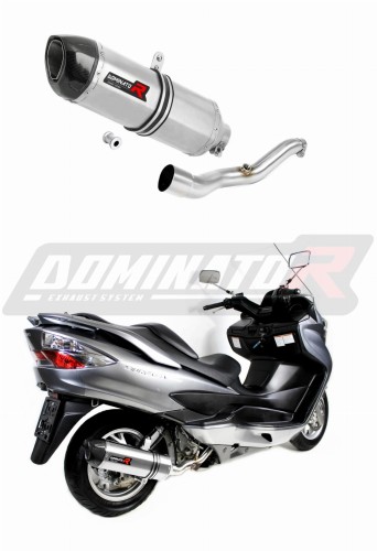 exhaust muffler DOMINATOR HP1 fits the motorcycle Suzuki BURGMAN 400 2007   2016 6