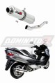 DOMINATOR kerek kipufogó dob Suzuki BURGMAN 400 2007 - 2016 motorkerékpárhoz 6