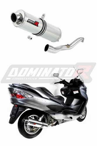 DOMINATOR kerek kipufogó dob Suzuki BURGMAN 400 2007 - 2016 motorkerékpárhoz 6