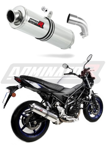 exhaust muffler DOMINATOR ROUND fits the motorcycle Suzuki SV 650 2016   2023 5