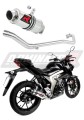 komplett kipufogórendszer DOMINATOR Full System GP1 dobbal, Suzuki GSX S 125 2017 - 2019 motorkerékpárhoz 5