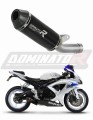 Suzuki GSXR 600 K8 K9 L0 2008 - 2010  kipufogó Dob HP3 BLACK LOW LEVEL + dB killer medium