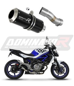 Suzuki SFV 650 GLADIUS 2009 - 2015 kipufogó Dob GP BLACK + dB killer medium