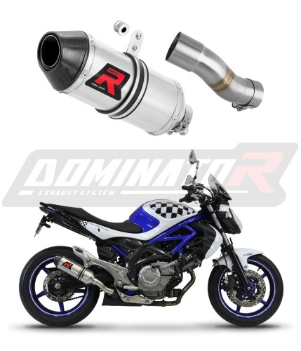 exhaust muffler DOMINATOR HP3 fits the motorcycle Suzuki SFV 650 GLADIUS 2009   2015 6