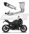 complete exhaust system with muffler DOMINATOR Full System HP8 fits the motorcycle Suzuki GSX S 1000 / F 2015   2020 6