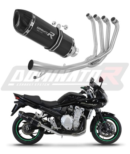complete exhaust system with muffler DOMINATOR F
