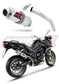 exhaust muffler DOMINATOR GP1 fits the motorcycle Triumph TIGER 800 XC XR 2011   2014 6