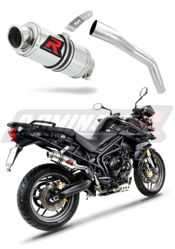 exhaust muffler DOMINATOR GP1 fits the motorcycle Triumph TIGER 800 XC XR 2015   2017 6