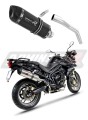 DOMINATOR HP1 FEKETE kipufogó dob a Triumph TIGER 800 XC XR 2015 - 2017 motorkerékpárhoz 3