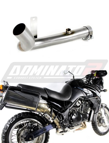 decat középső dob DOMINATOR Mid Pipe összekötő cső mely illeszkedik a TIGER 900 T709 1999 - 2000 motorkerékpárhoz 9