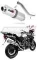 exhaust muffler DOMINATOR oval fits the motorcycle Triumph TIGER EXPLORER 1200 2012   2015 5