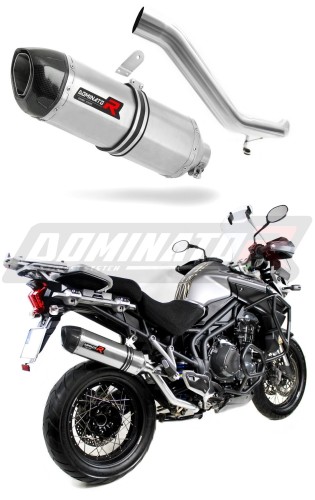 exhaust muffler DOMINATOR HP1 fits the motorcycle Triumph TIGER EXPLORER 1200 2012   2015 5