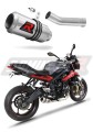 exhaust muffler DOMINATOR GP fits the motorcycle Triumph STREET TRIPLE 675 R / S / RS 2013   2016 5