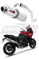 DOMINATOR Kerek kipufogó hangtompító, amely illeszkedik a Triumph TIGER SPORT 1050 2016 - 2020 motorkerékpárhoz 6