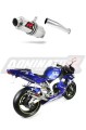 DOMINATOR GP1 kipufogó dob, amely illeszkedik a Yamaha YZF R1 1000 RN04 1998 - 2001 motorkerékpárhoz 5