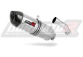 DOMINATOR HP1 kipufogó dob Yamaha FZR 600 1988 - 1993 motorkerékpárhoz 3