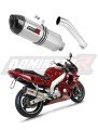 exhaust muffler DOMINATOR HP1 fits the motorcycle Yamaha YZF 600 R Thundercat 1996   2006 7