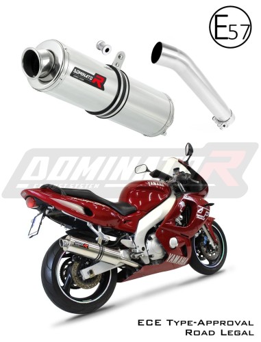 DOMINATOR homológ ROUND kipufogó dob YZF 600R Thundercat motorkerékpárhoz 1996 - 2006 8