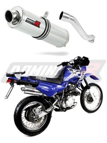 exhaust muffler DOMINATOR ROUND fits the motorcycle Yamaha XT 600 1990   2004 5