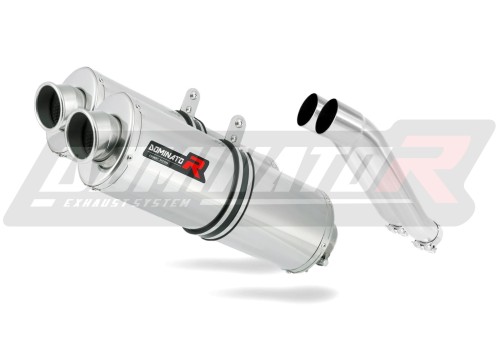exhaust muffler DOMINATOR oval fits the motorcycle Yamaha XJ 900 Diversion 1994   2003 3